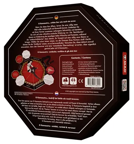 Goliath Kamasutra igra za parove, višejezično izdanje