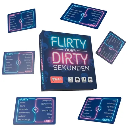 Flirty or Dirty igra za parove, uzbudljiv set kartica za bliskost i zabavu