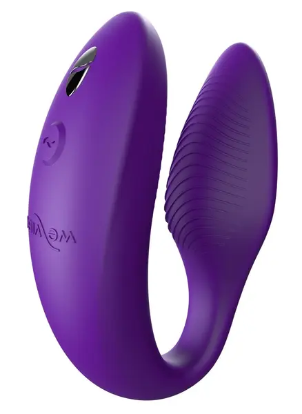 We-Vibe Sync 2 stimulator za parove, ljubičasti, prilagodljiv dizajn
