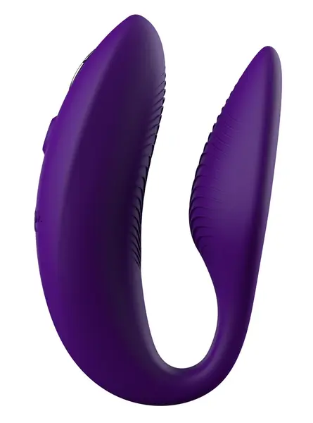We-Vibe Sync 2 stimulator za parove, ljubičasti, prilagodljiv dizajn