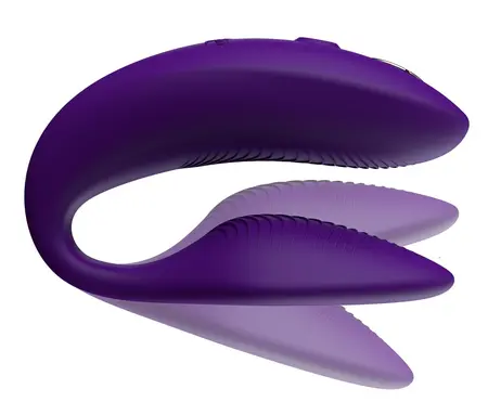 We-Vibe Sync 2 stimulator za parove, ljubičasti, prilagodljiv dizajn