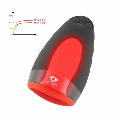 Chiven1 Intimate Device with Warming Function & 6 Vibration Modes, Black
