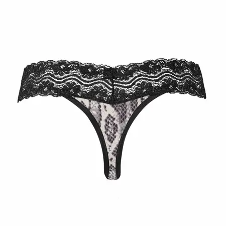 Underneath Jane 3-Pack Thong Set | Comfortable Stretch Material L/XL