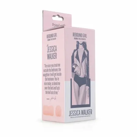 Jessica Walker Intimate Machine TPR Sleeve with Anatomical Design