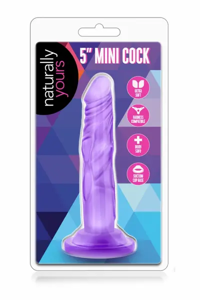Blush Novelties B Yours Mini System Purple, kompaktan intimni model od silikona