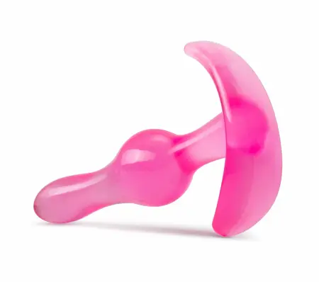 Blush Novelties B Yours Curvy Pink Plug, tanak anatomski model od 9 cm