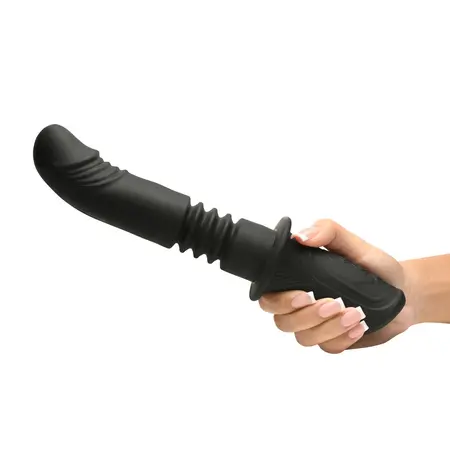 Power Thrust Silicone Motion System Black - 3-Speed Rechargeable Intimate Device