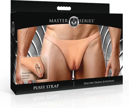 XR Brands Packer Gear silikonski džokstrep intimni veš u boji kože L/XL