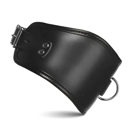 XR Brands Hard Stance Padded Lockable Posture Collar Black Adjustable