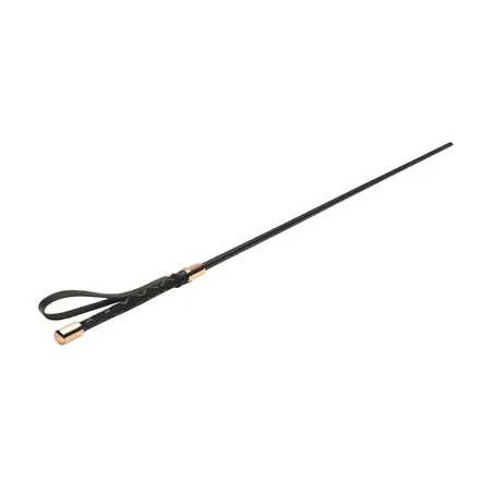 Sinful Impact Cane crno zlatni štap sa ergonomskom drškom od veganske kože 61cm