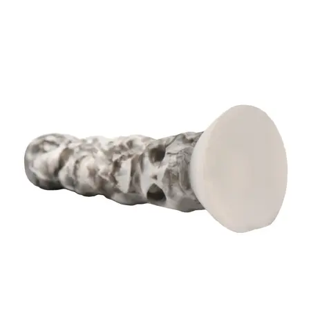 XR Brands Tower of Doom Silicone Fantasy Model, Grey, 18 cm