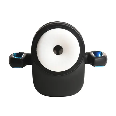 Cyber Milker Intimate Device with Vibration & Phone Mount Transparent/Black