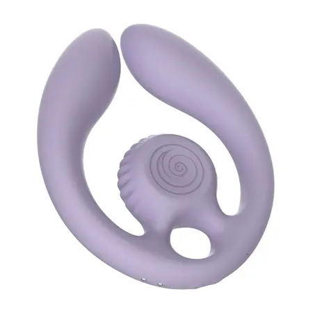 Svibe GIZI Duo intimni dupli stimulator za parove, ljubičasti, sa daljinskim upravljačem