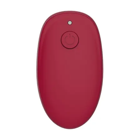 SVibe GIZI Duo Burgundy dupli intimni masažer za parove sa daljinskim upravljačem