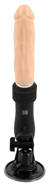 You2Toys RC dildo sa funkcijom potiskivanja u boji kože, dužine od 30.3 do 36.8 cm, punjivi silikon