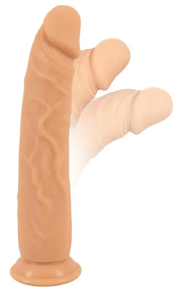 You2Toys European Lover fleksibilni silikonski model od 23 cm sa vakuumskom čašicom