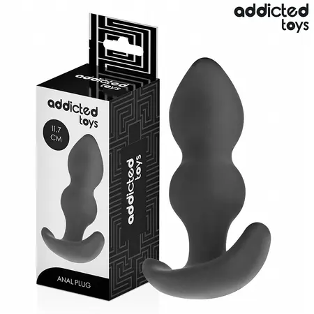 Addicted Toys silikonski čep Large 11.7cm, ergonomski oblik i medicinski silikon