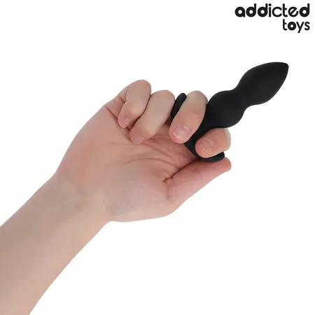 Addicted Toys Silicone Anal Plug S 10.3 cm - Ball-Shape, Medical Grade