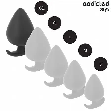 Addicted Toys XXL Silikonski Analni Čep 11 cm - Ergonomski Medicinski Model