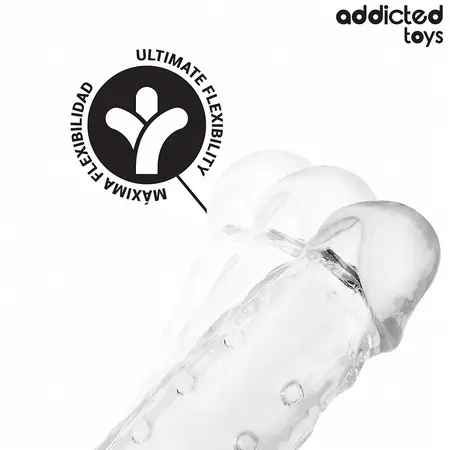 Addicted Toys providni produžetak M 27 cm, fleksibilni stimulator za povećanje