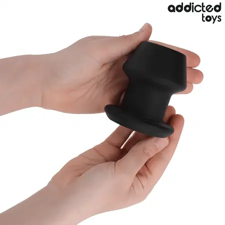 Addicted Toys Extreme Hollow Plug silikonski čep M 8.7cm anatomski dizajn