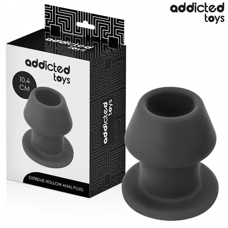 Addicted Toys Extreme Hollow Plug Silicone L 10.4cm, anatomski veliki model