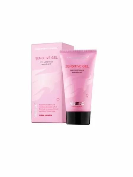 Viamax Sensitive Gel 50ml - Enhancing Formula with Ginseng & Aloe Extract