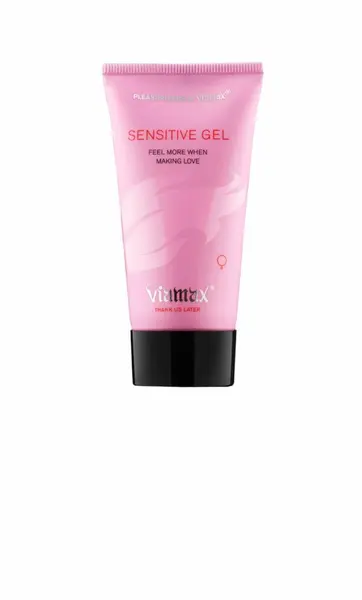 Viamax Sensitive Gel 50ml - Enhancing Formula with Ginseng & Aloe Extract