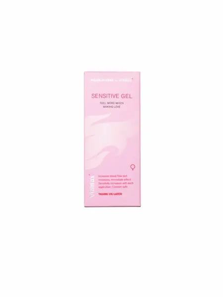 Viamax Sensitive Gel 50ml - Enhancing Formula with Ginseng & Aloe Extract