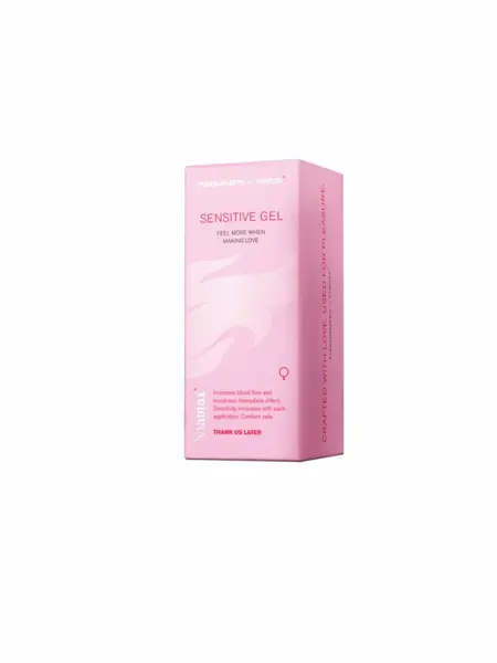 Viamax Sensitive Gel 50ml - Enhancing Formula with Ginseng & Aloe Extract