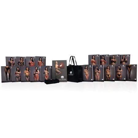 Le Desir Shimmer Display & Promotion Set 18 Pieces Assorted Sizes