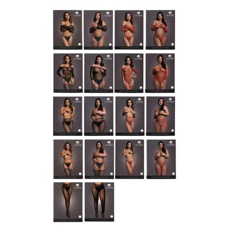 Le Desir Shimmer Display & Promotion Set 18 Pieces Assorted Sizes