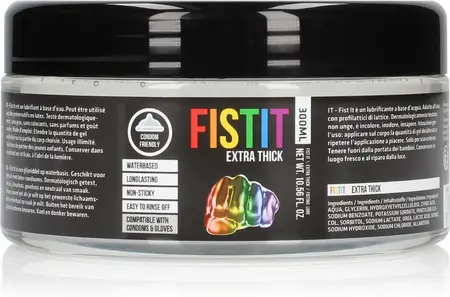 Fist It Rainbow Water-Based Intimate Gel 300ml - Extra Thick Formula