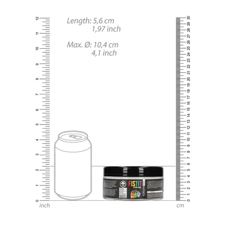 Fist It Rainbow Water-Based Intimate Gel 300ml - Extra Thick Formula