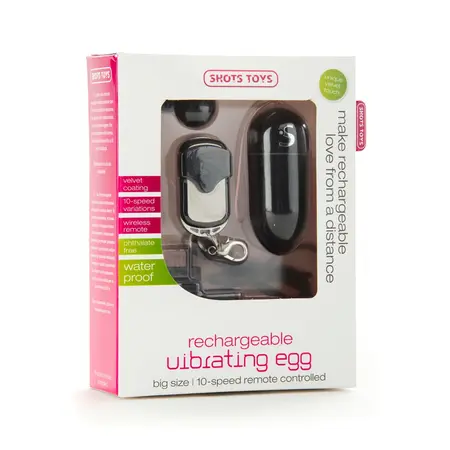 Shots Vibra Exciter Wireless Rechargeable Intimate Egg Pink