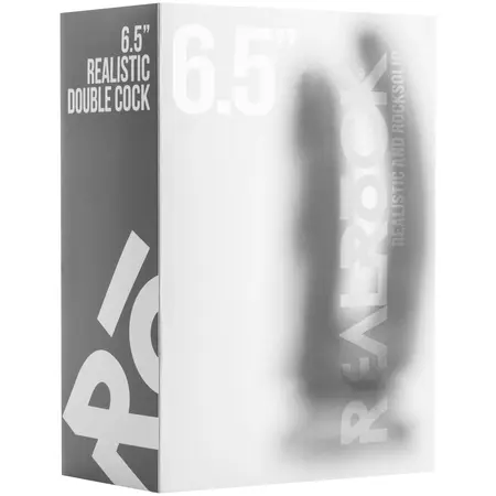 RealRock Dual-Ended Intimate Model 16.5 cm Skin Tone with Suction Base