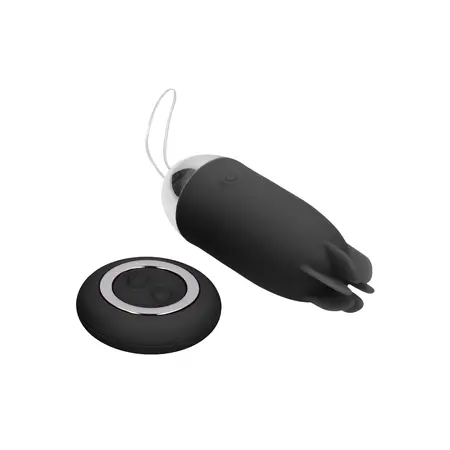 Noah Dual Wireless Vibrating Egg USB, Silicone, 36 Modes, Purple, 9.5 cm