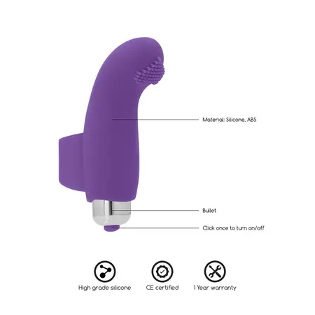 Basile Classic 10-Speed Silicone Vibrating Device - Ergonomic Design