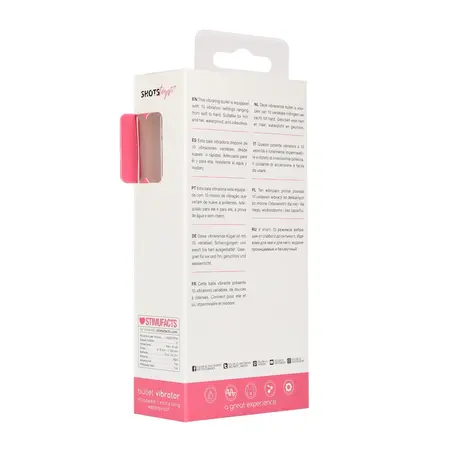 Sway Bullet Vibrator Extra Long 10-Mode Waterproof Black