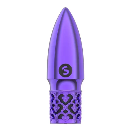 Rocks-Off Glitter Precision Clitoral Vibrator Metallic Rechargeable