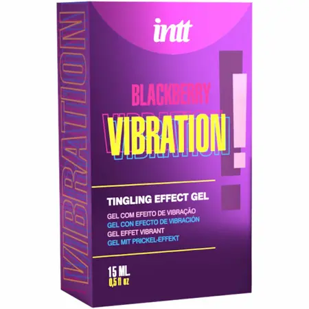 INTT Releases tečni vibrirajući gel sa aromom kupine 15ml, senzorska formula