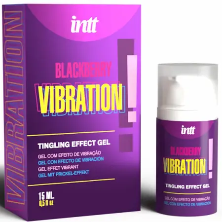 INTT Releases tečni vibrirajući gel sa aromom kupine 15ml, senzorska formula