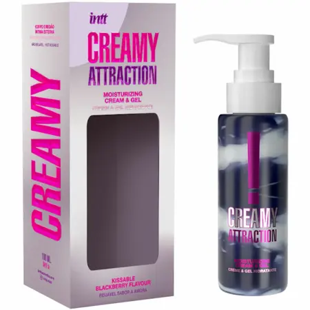 INTT Kissable krema i gel sa aromom kupine 100ml, hidratantna formula