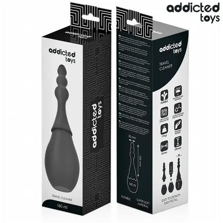 Addicted Toys Model 4 silikonski putni tuš 160ml kompaktni sistem