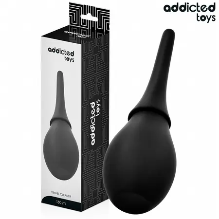 Addicted Toys silikonski putni irigator Model 3, kompaktni higijenski sistem od 160 ml