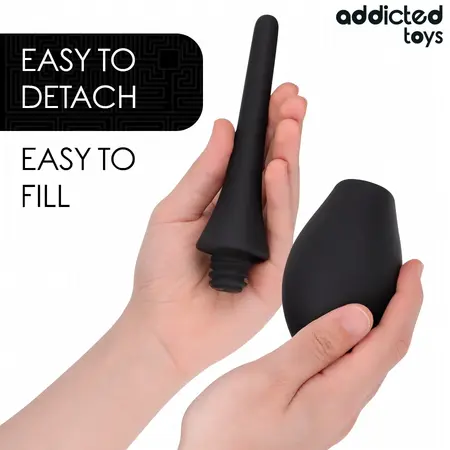 Addicted Toys silikonski putni irigator Model 3, kompaktni higijenski sistem od 160 ml