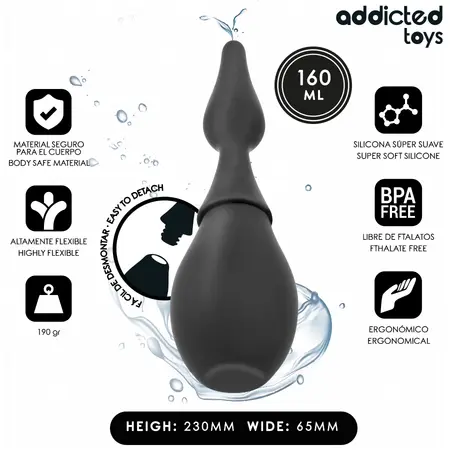 Addicted Toys Travel Cleaner Model 1 prenosivi silikonski sistem za higijenu 160ml