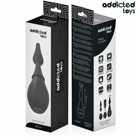 Addicted Toys Travel Cleaner Model 1 prenosivi silikonski sistem za higijenu 160ml