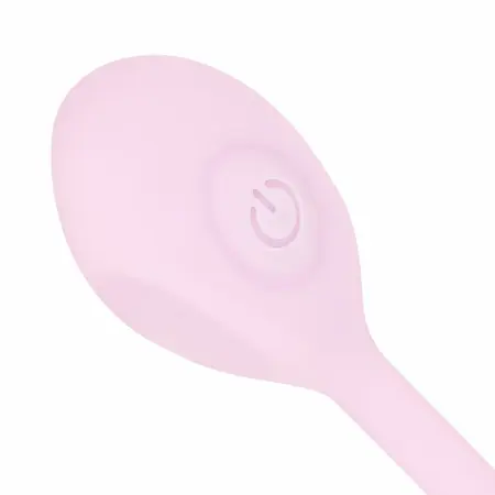 Good Vibes Only Siva roze mini vibrator rebrasti silikon 10 modova