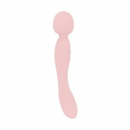 Good Vibes Only Simi dvostrani masažer roze silikon IPX7